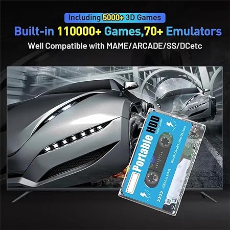 500G Retro Game Hard Drive