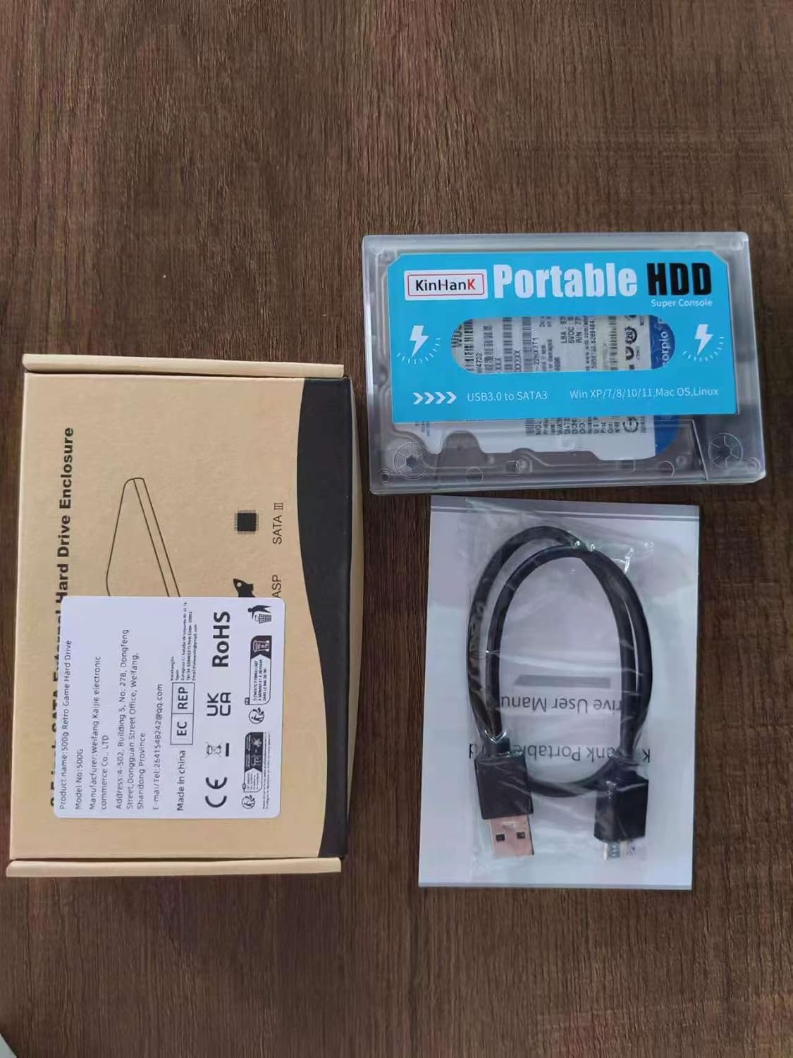 500G Retro Game Hard Drive